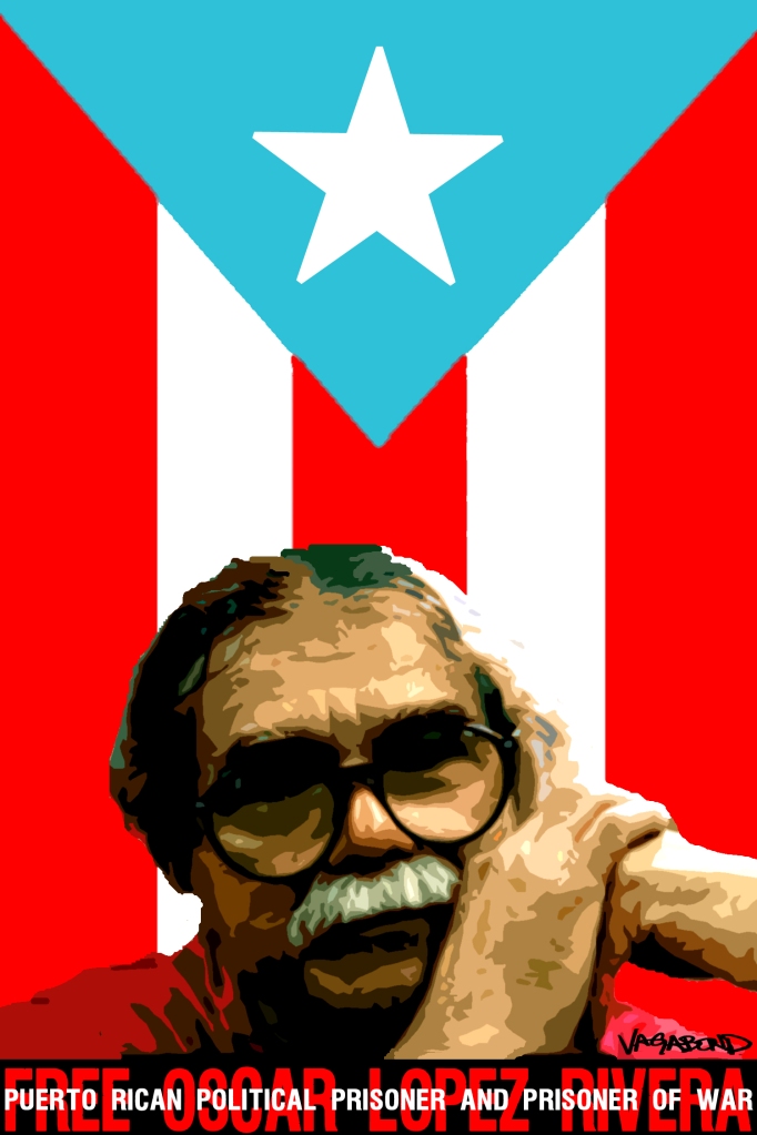 Oscar Lopez Rivera POW by vagabond ©